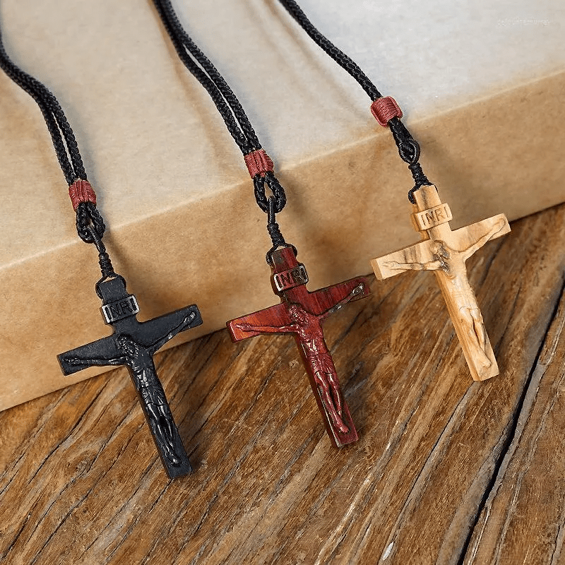 Wooden Crucifix - Made in Jerusalem