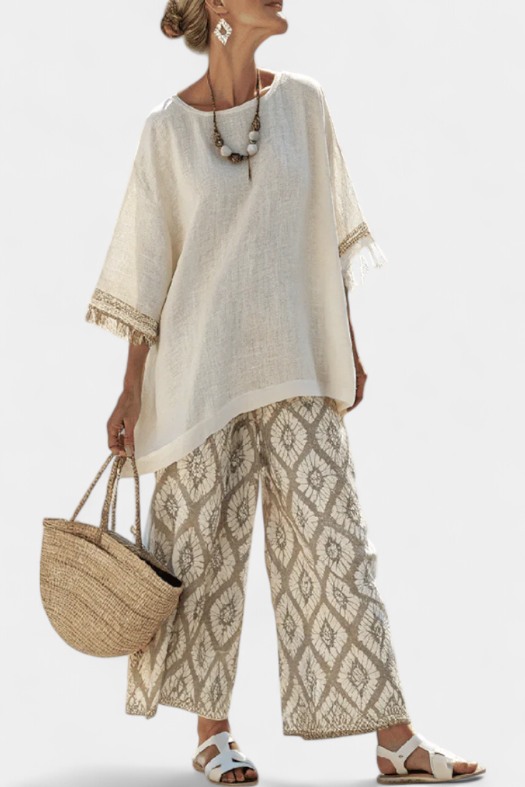 Alverra | Artistic Linen Set