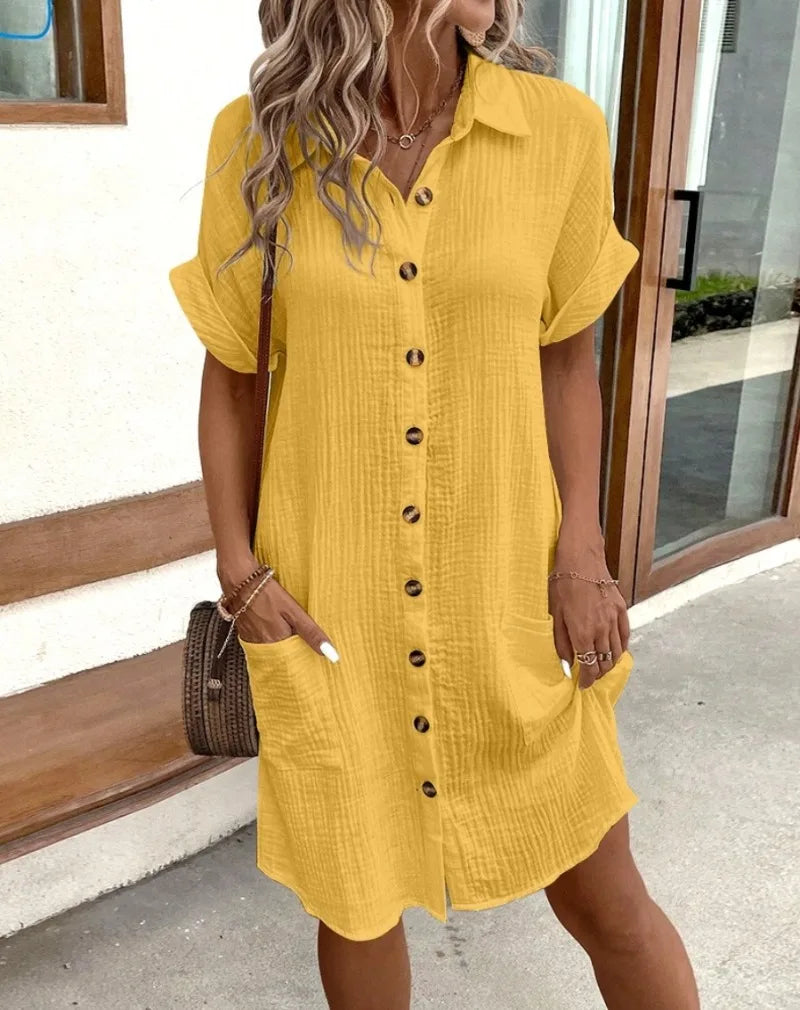 Elodie | Elegant Shirt Dress
