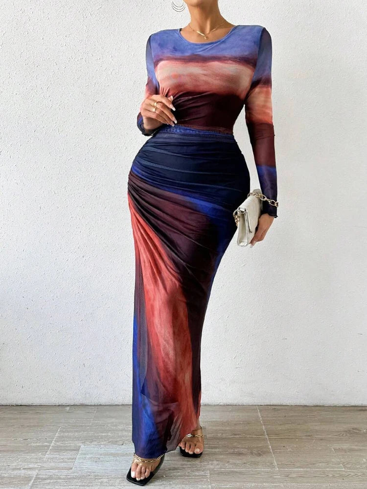 Aquarelle Dream | Maxikleid