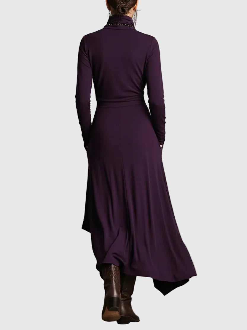 Valerie | Maxi Faltenkleid