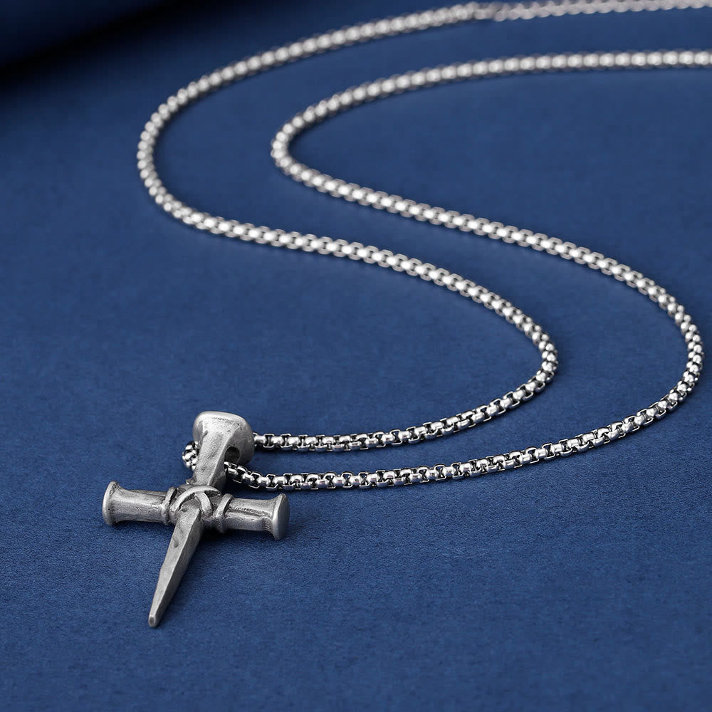 the Stigmata Cross Necklace