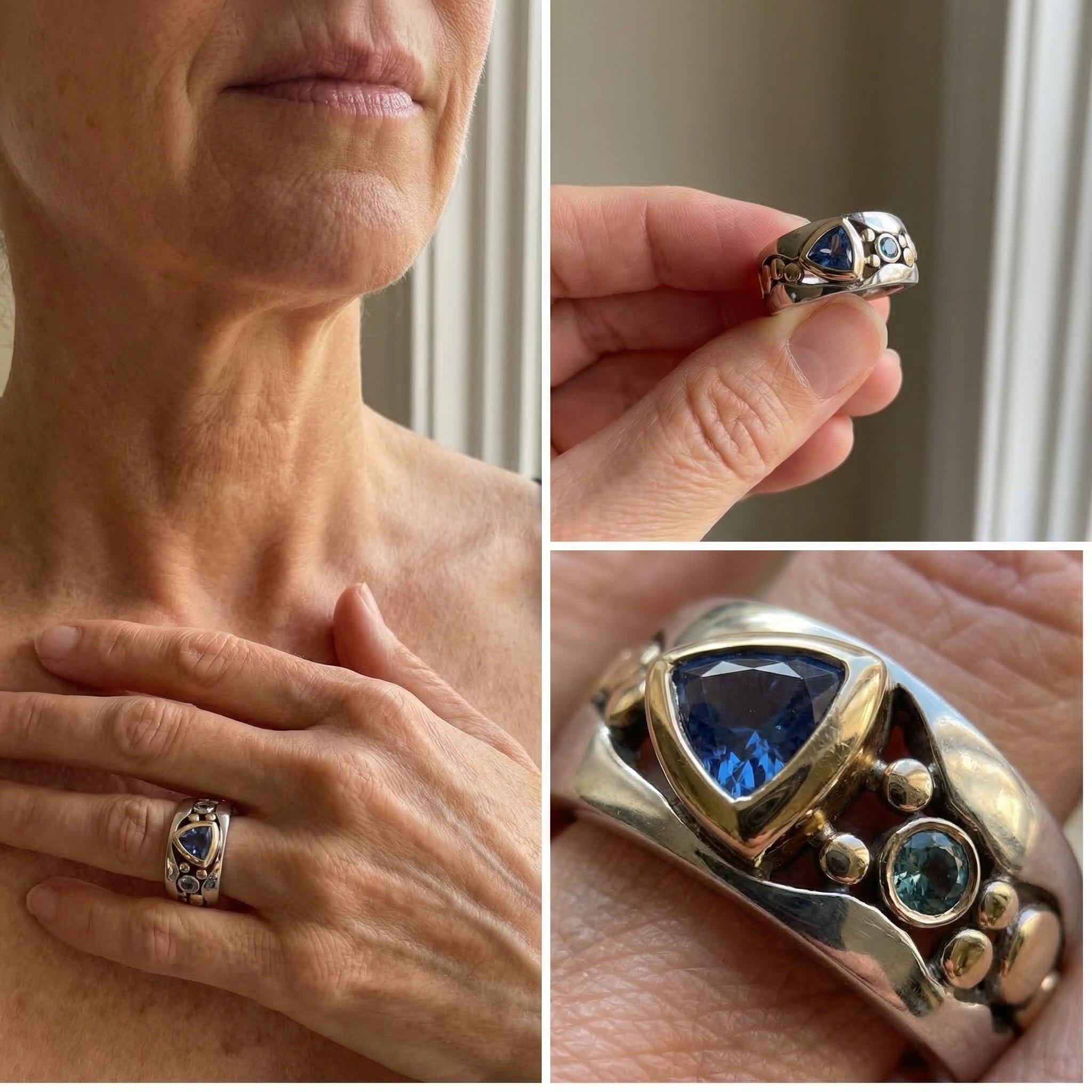 Antique Ice Gem Ring