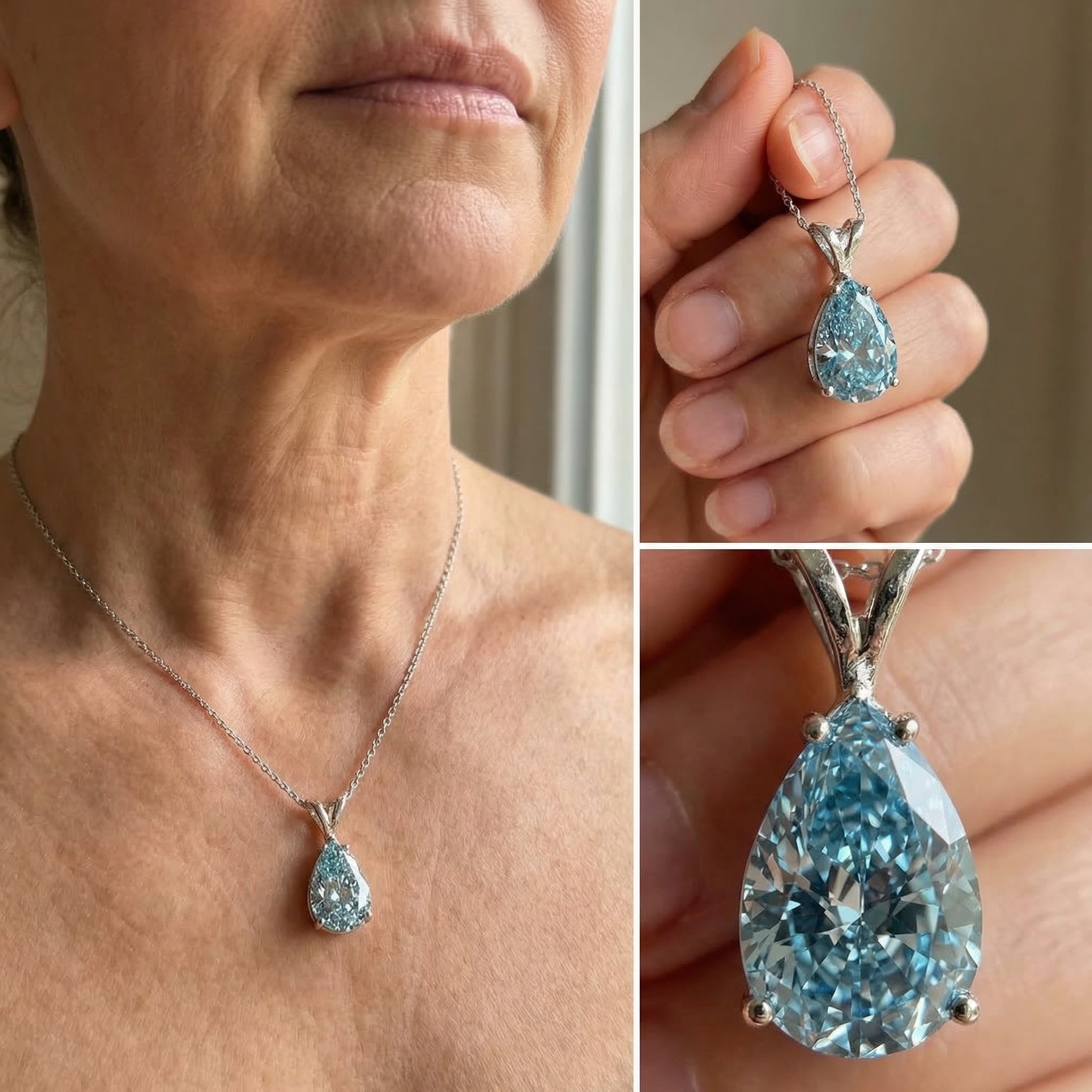 Ocean's Tear Necklace