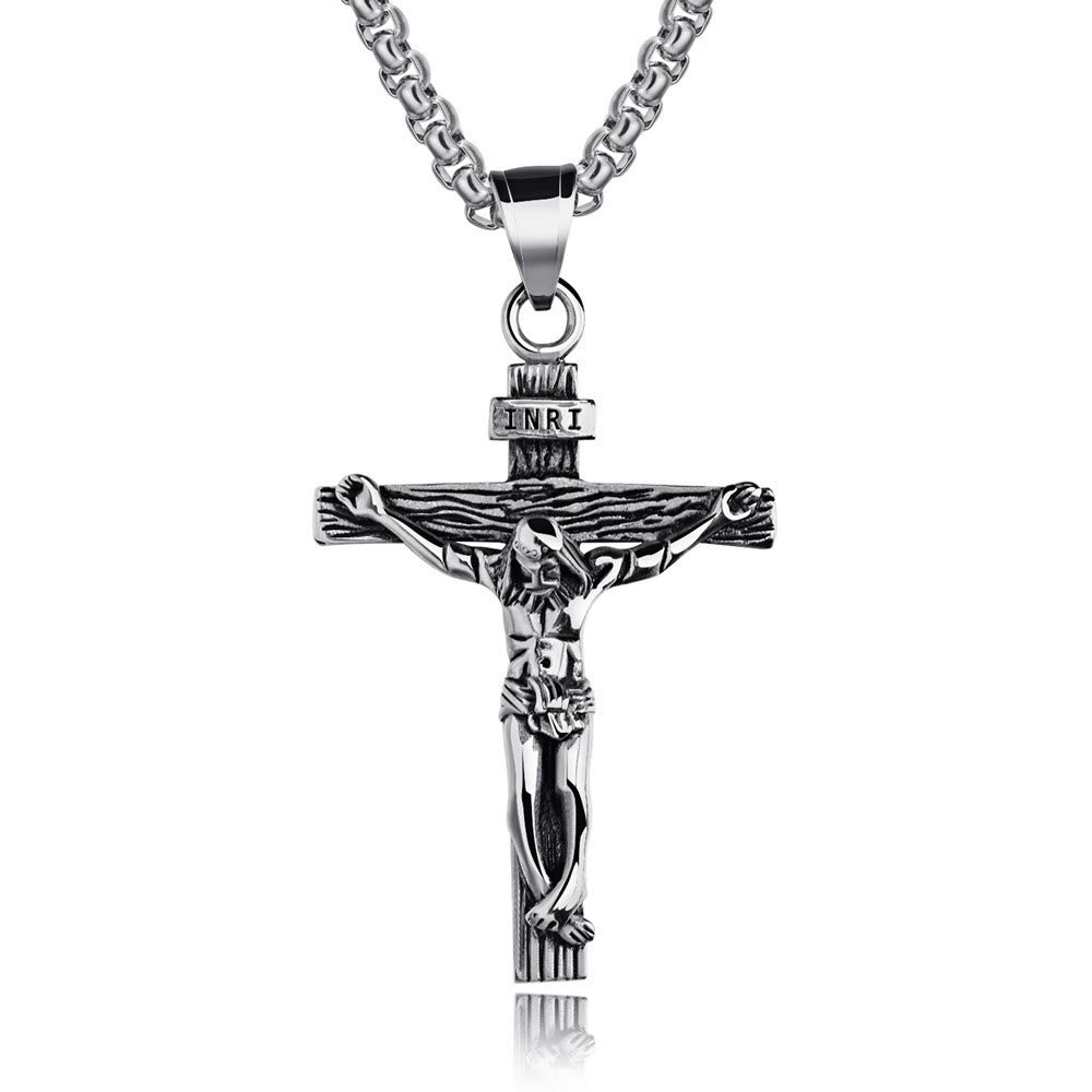 FAITH AS YOUR ARMOR: Crucifix Pendant Charm Necklace