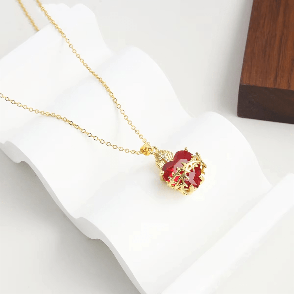 Sacred Heart of Jesus Pendant Necklace
