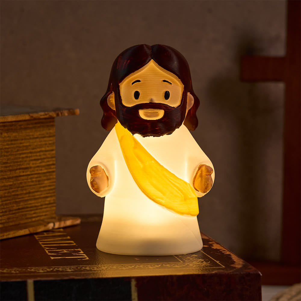 Glowing Jesus "the Light of the World"