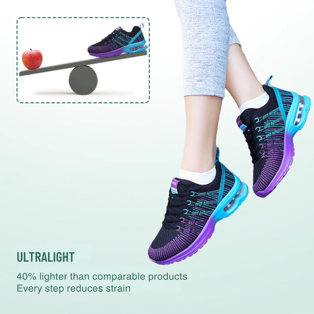 Hildaschritt Orthopedic Shoes - Black Purple