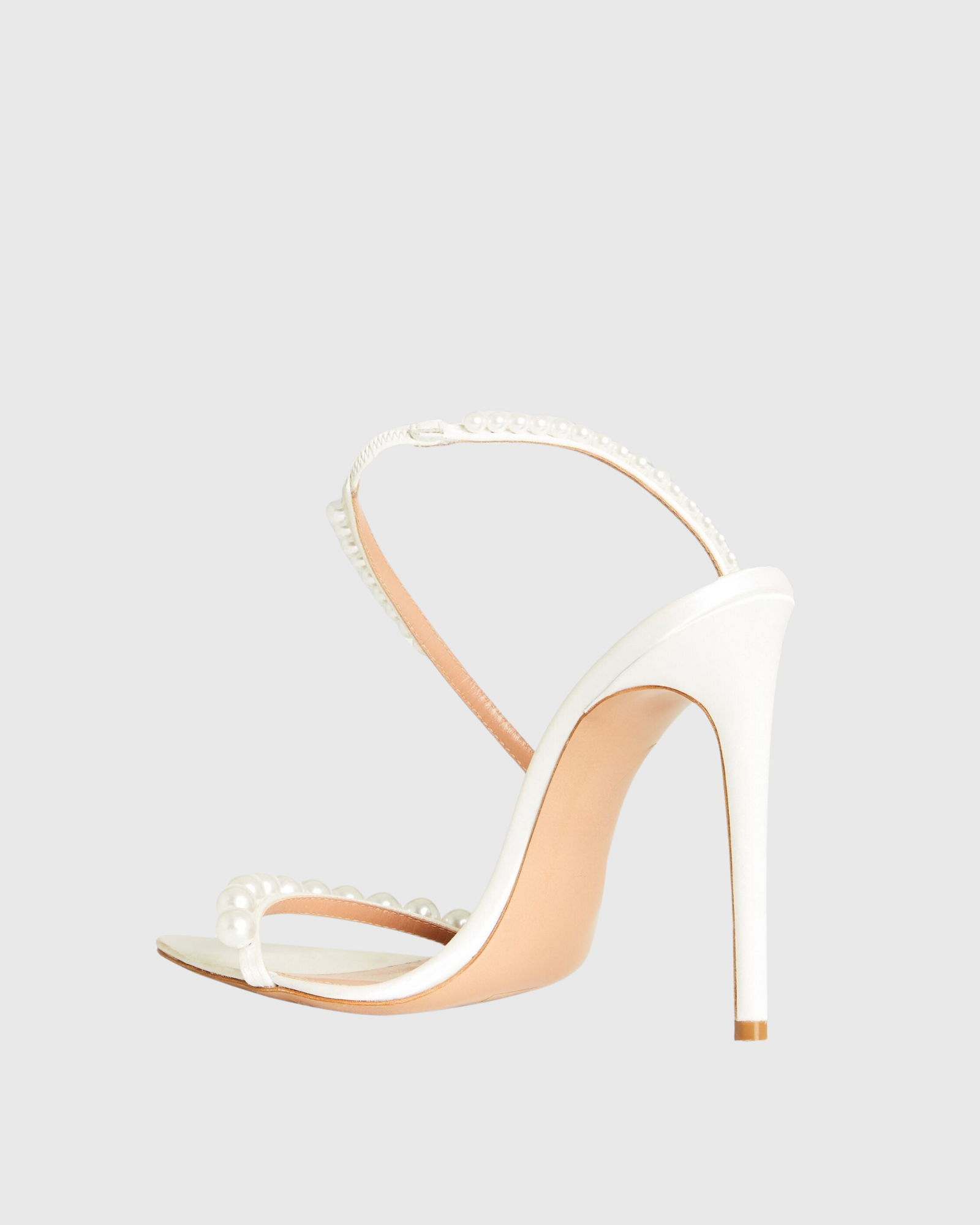 Anu Spiral Strap Pearl Sandals