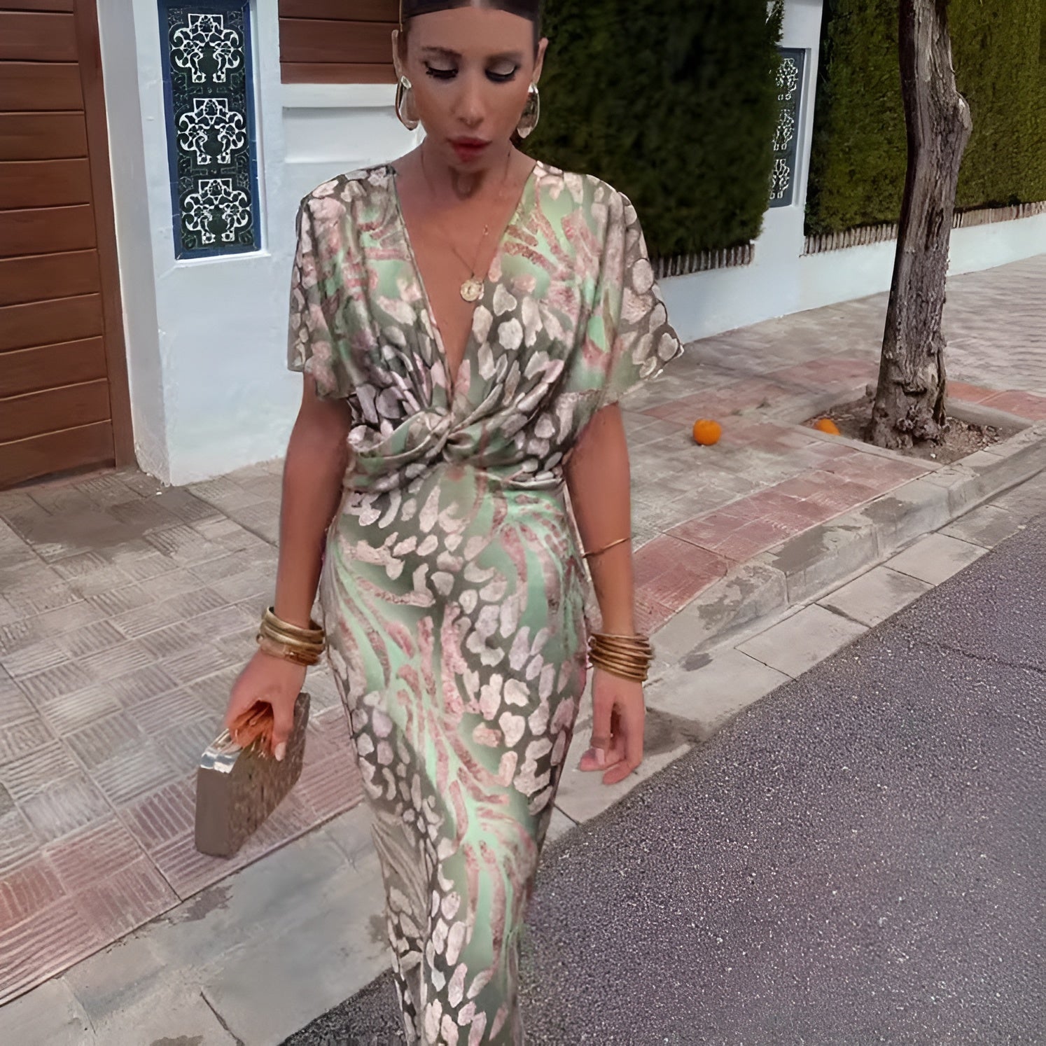 Alora - Classy Long Dress
