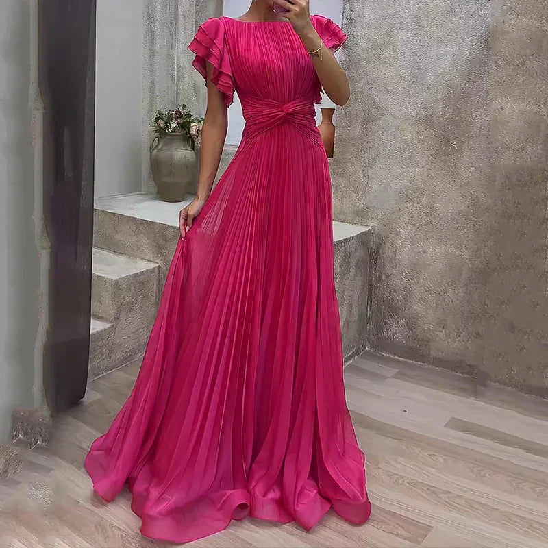 Lilienne - Chic Pleated Dress