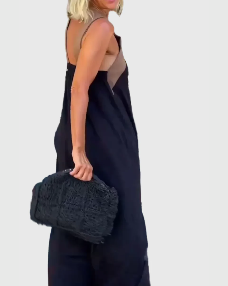 Olivia | Elegantes, fließendes Maxikleid